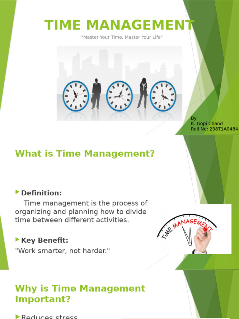 Effective Time Management Strategies | PDF