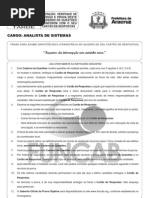 S03 v - Analista de Sistemas