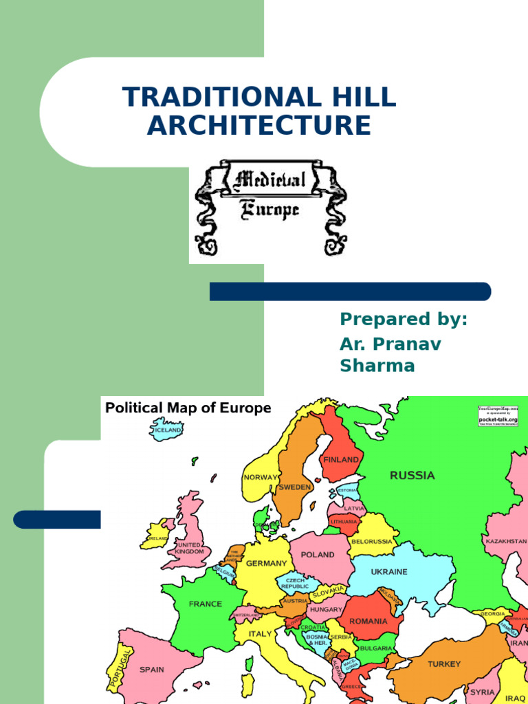 Medieval Europe Architecture | PDF | Castle | Middle Ages