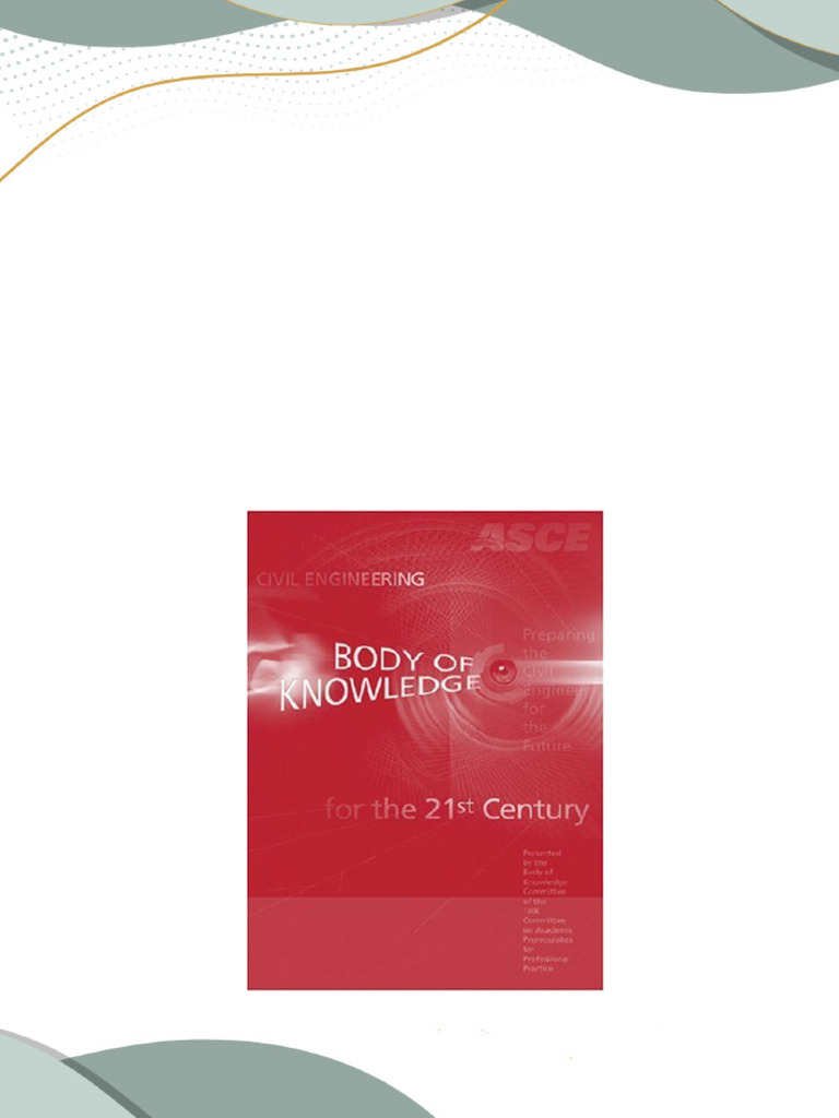 Download complete ebook civil engineering body of knowledge for the
