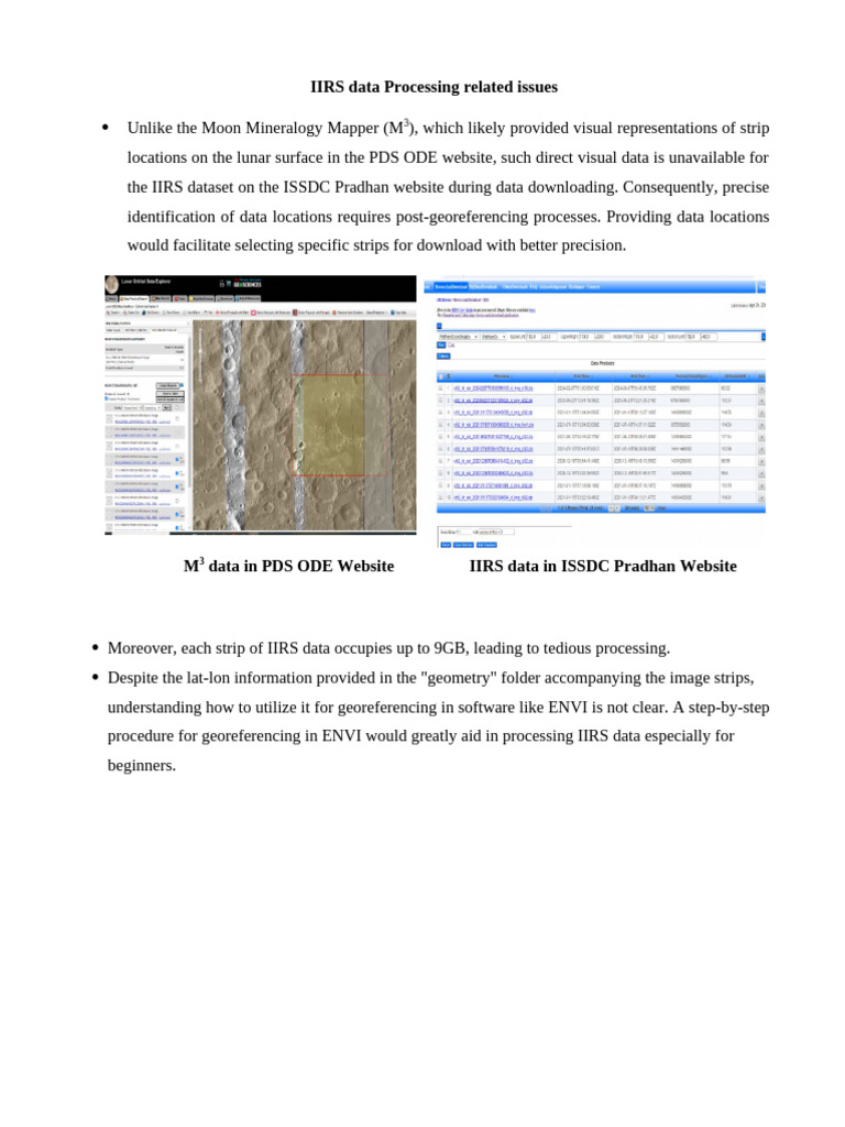 IIRS Data Processing Challenges and Solutions | PDF