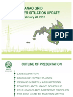 Electric Power Update by NGCP Feb 2012