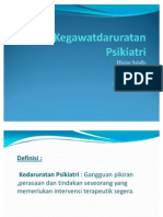 Kegawatdaruratan Psikiatri