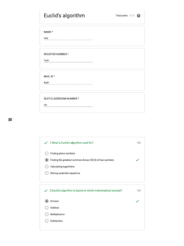 3 Euclid's algorithm | PDF
