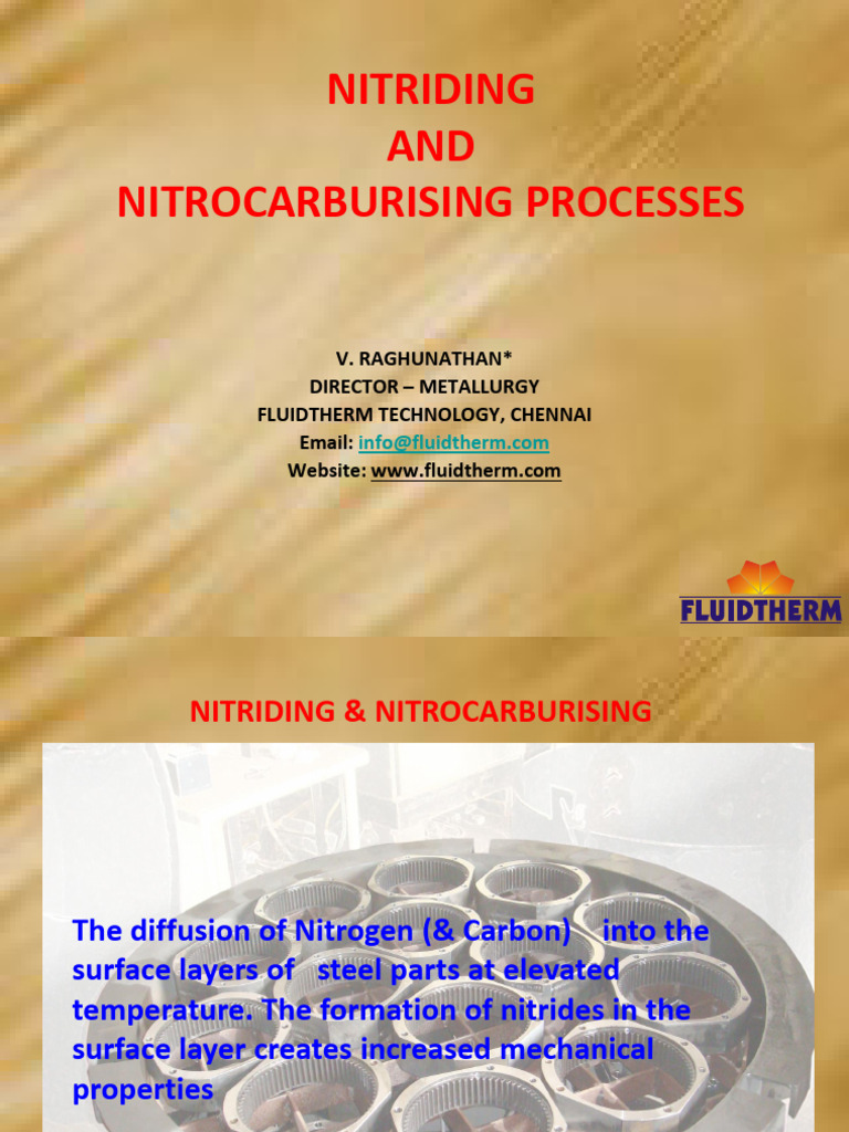 Nitriding and Nitrocarburising Processes Explained | PDF | Stainless ...