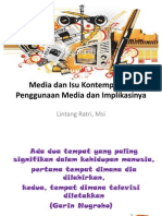 Media Dan Isu Kontemporer - Penggunaan Dan Implikasinya