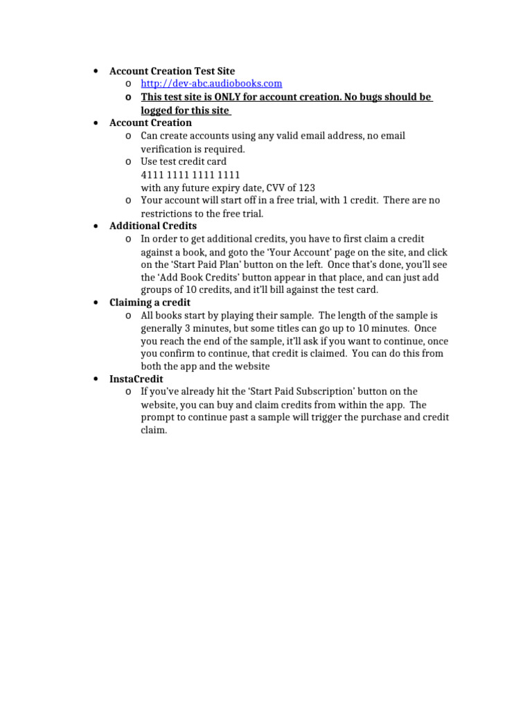 ABC Testing Notes (1) | PDF