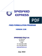 Spesfeed Express Help