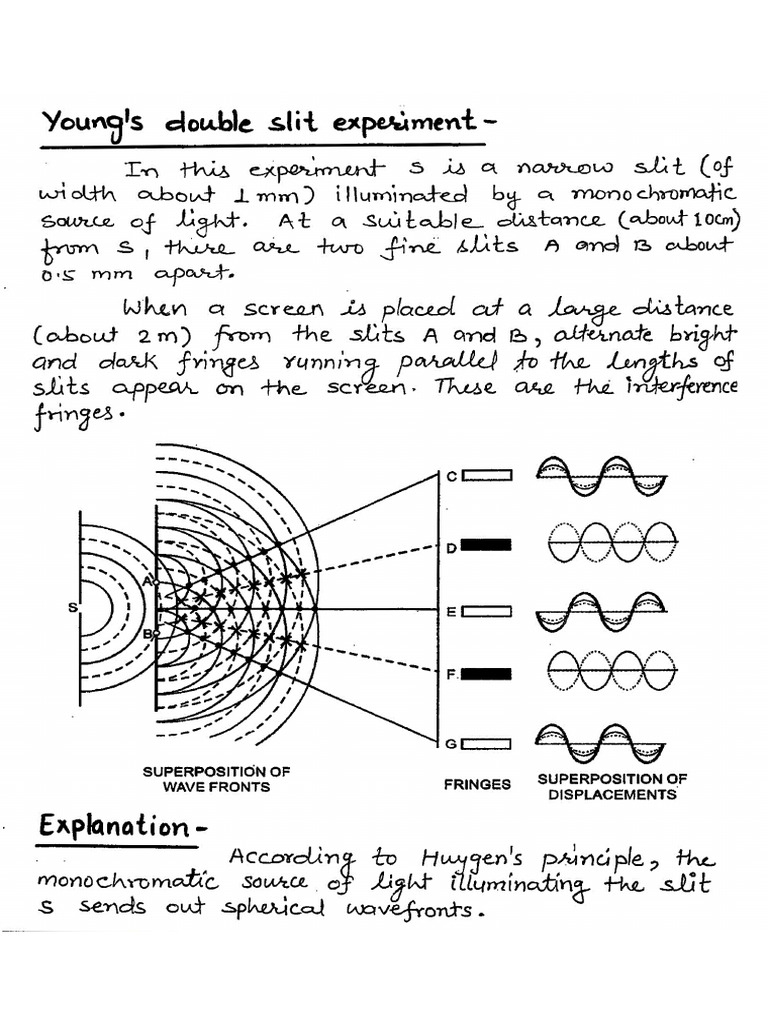 Wave Optics Notes Part 2 | PDF