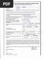 HDFC Home Loan CRE Declaration Form | PDF