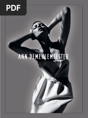 ann demeulemeester 本人期 ルックブック カタログ 写真集 ann