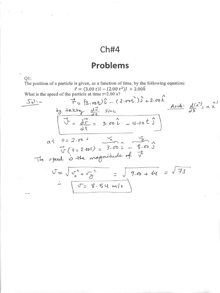 ch4 Extraproblems | PDF