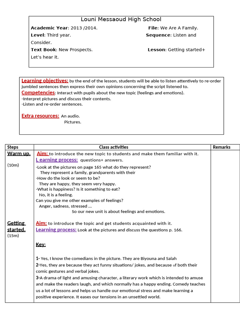 1-Keep Cool Getting Started+ Let_s Hear It | PDF | Jokes | Communication