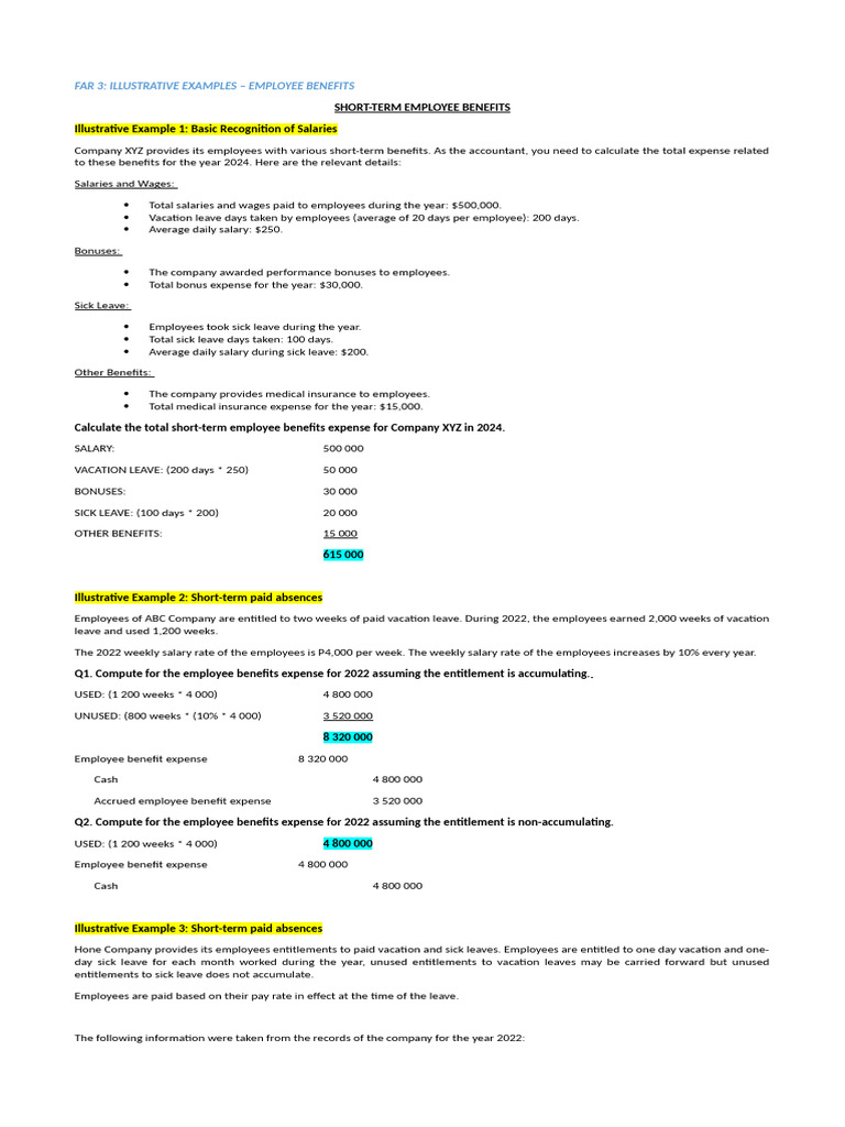 Far 3 FINALS Illustrative Examples | PDF | Depreciation | Option (Finance)