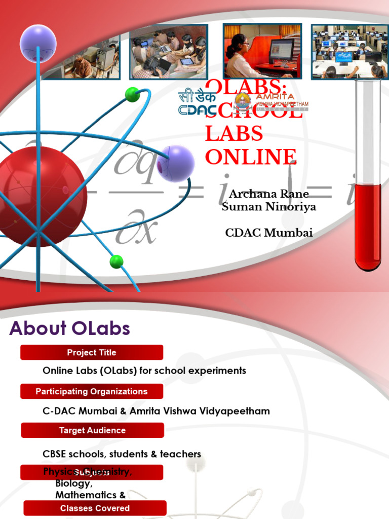 OlabsPresentation CBSE Chemistry NCERT9Mar2021 | PDF | Experiment ...