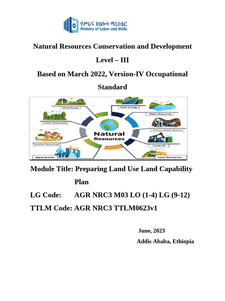 M-3 - LG Land Use Land Capability Class | PDF | Environmental Impact ...