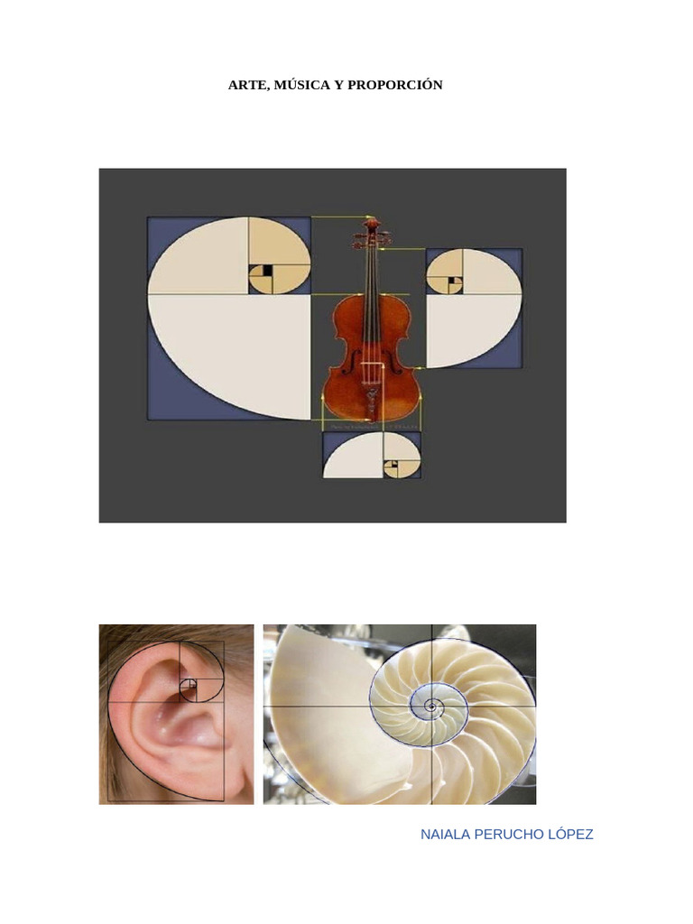 Proporción en Arte y Música | PDF | Ritmo | Armónico
