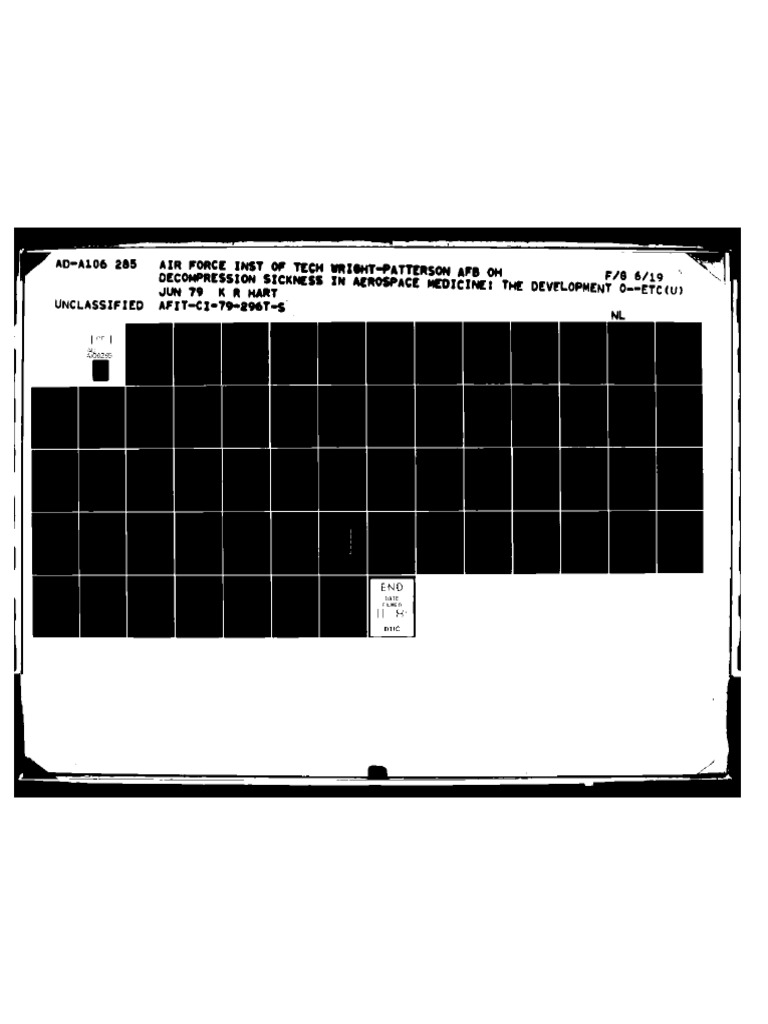Onboard Decompression Treatment for Spacecraft | PDF | Underwater ...