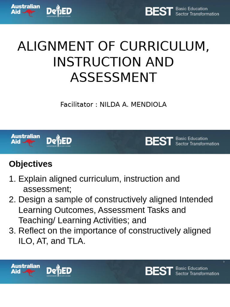 Constructive Alignment in Education | PDF