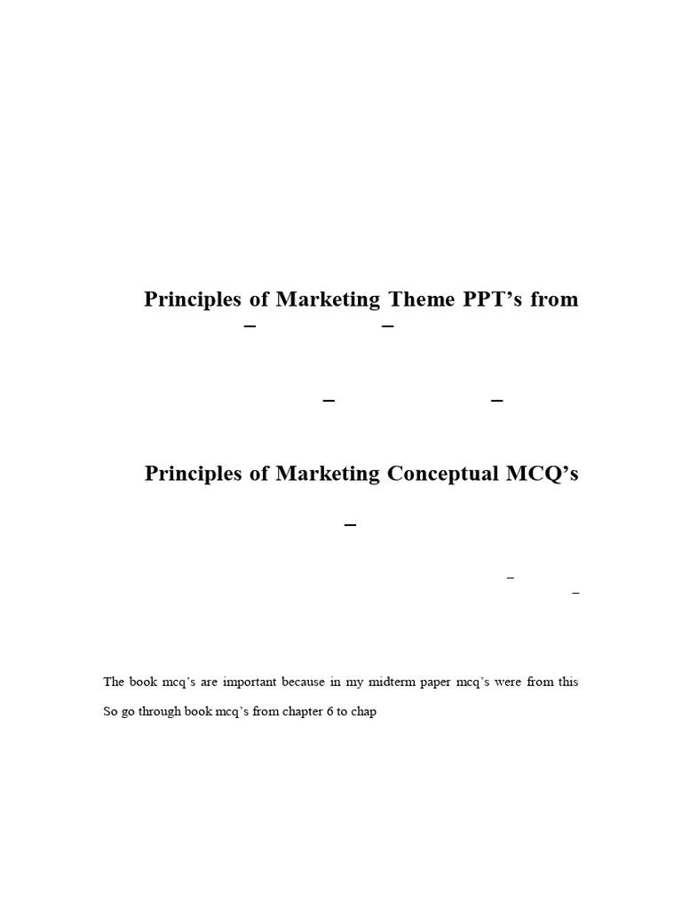 Mgt301 Final Term File Most Imp File-1 | PDF | Market Segmentation ...
