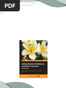 Full download (Ebook) Getting Started with Meteor.js JavaScript Framework, 2nd Edition: Learn to develop powerful web applications in minutes with Meteor by Isaac Strack ISBN 9781785285547, 1785285548 pdf docx