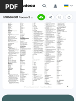 Focus 2 Workbook Answer Key | PDF