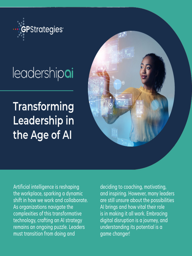 Leadership AI Brochure 8.5x8.5 v1.0 Jan25 | PDF | Artificial ...