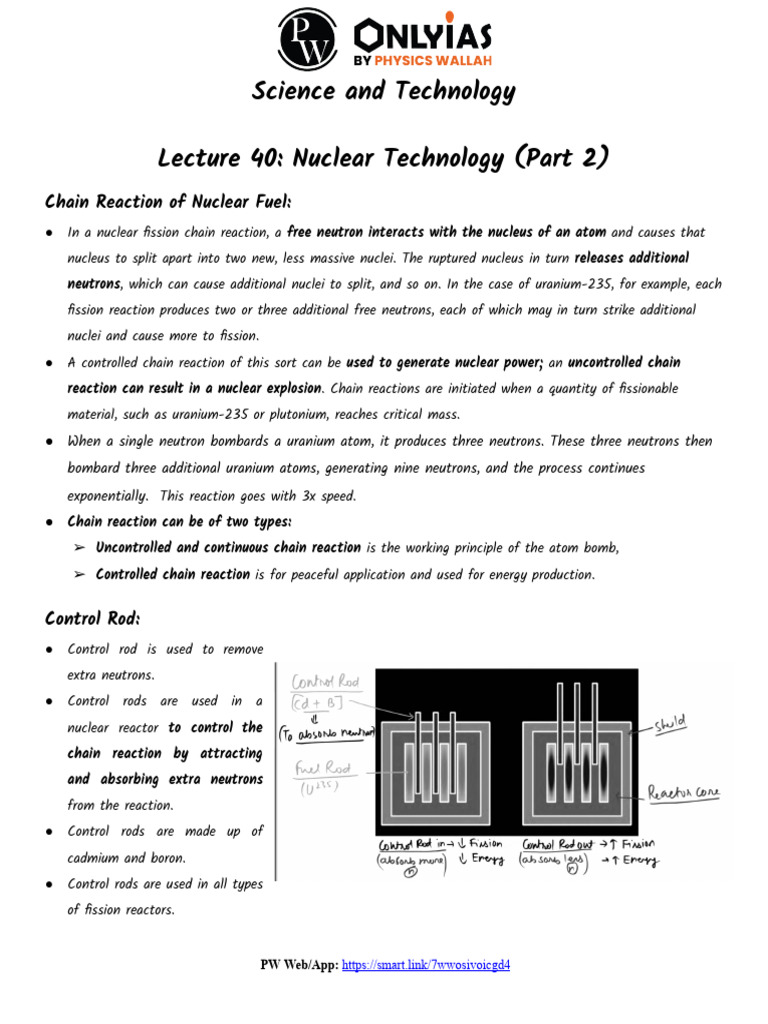 DOC-20250201-WA0039. | PDF | Nuclear Reactor | Nuclear Fission