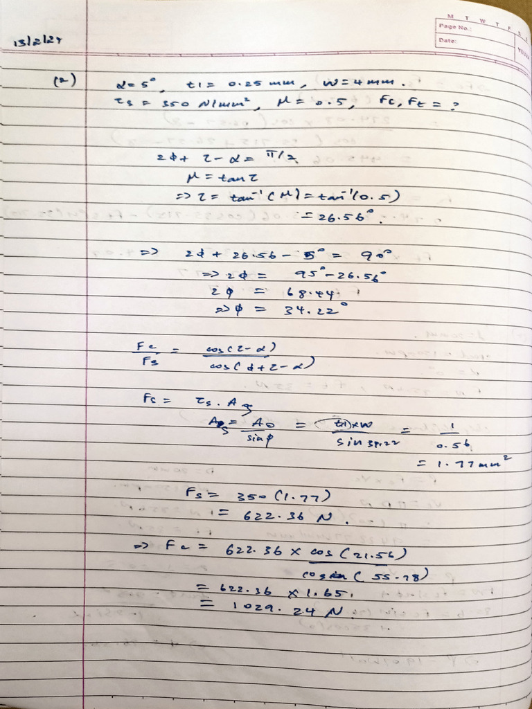 Mp-2 Notes 13 2 - 1 3 | PDF