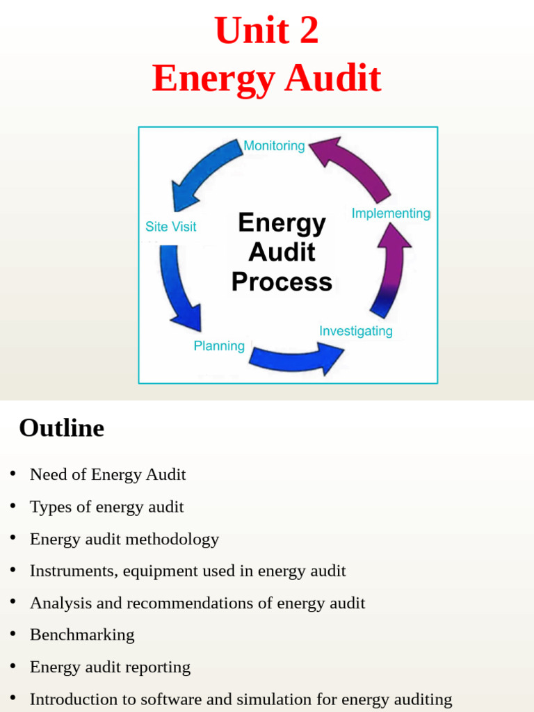 Energy Audit Methodology Overview | PDF | Audit | Energy Conservation
