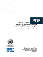 A Fair Green Economy?: Studies of Agriculture, Energy and Waste Initiatives in Malaysia