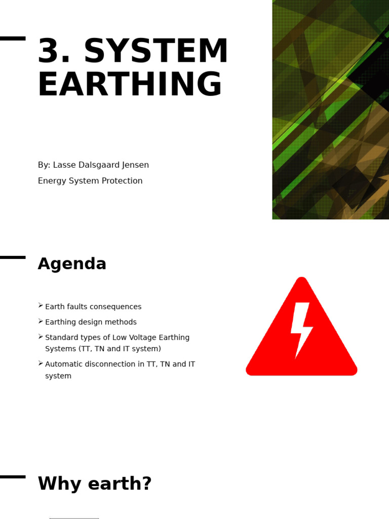 Understanding Low Voltage Earthing Systems | PDF | Power Engineering ...