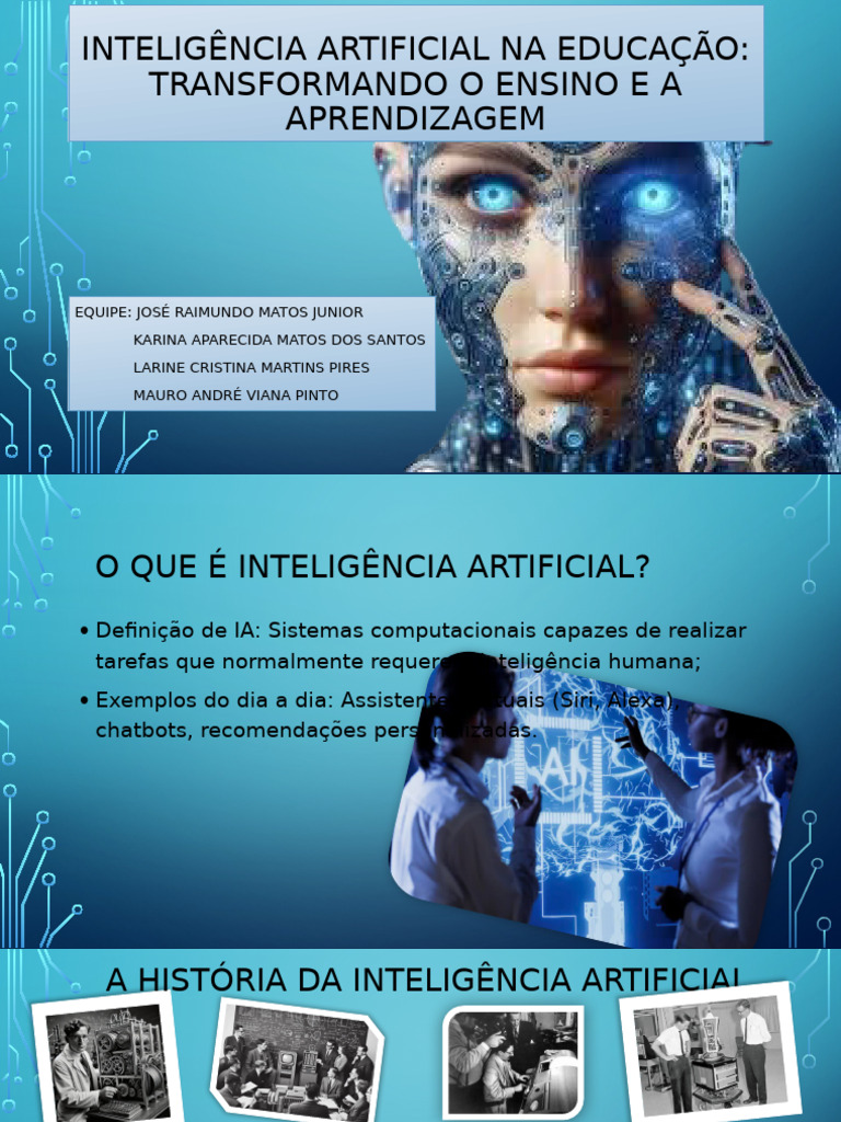 IA na Educação: Transformação do Ensino | PDF | Inteligência artificial ...