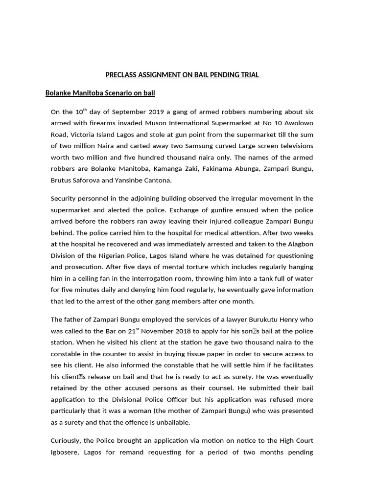 Bail Applications and Guidelines Analysis | PDF | Bail | Misconduct