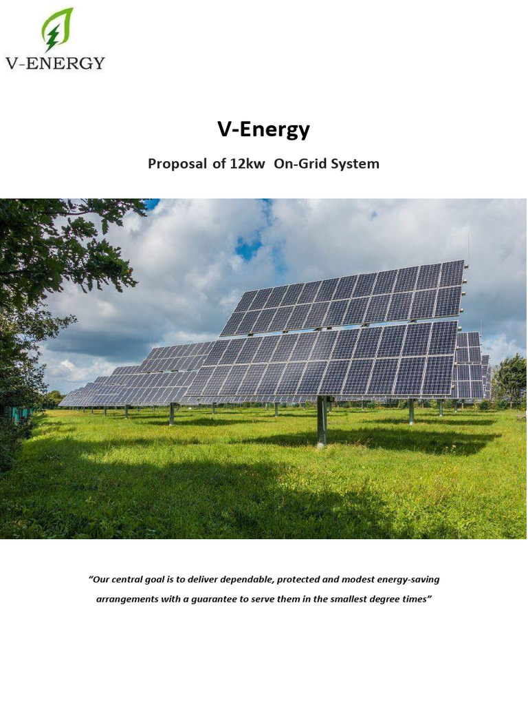 MR KHALID 12kw Ongrid and Off Grid System | PDF | Photovoltaic System ...