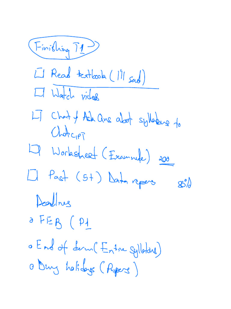 Advice and T1 | PDF