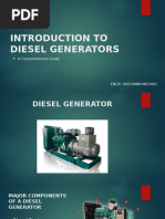 Diesel Generator Presentation With Notes and Placeholders | PDF ...