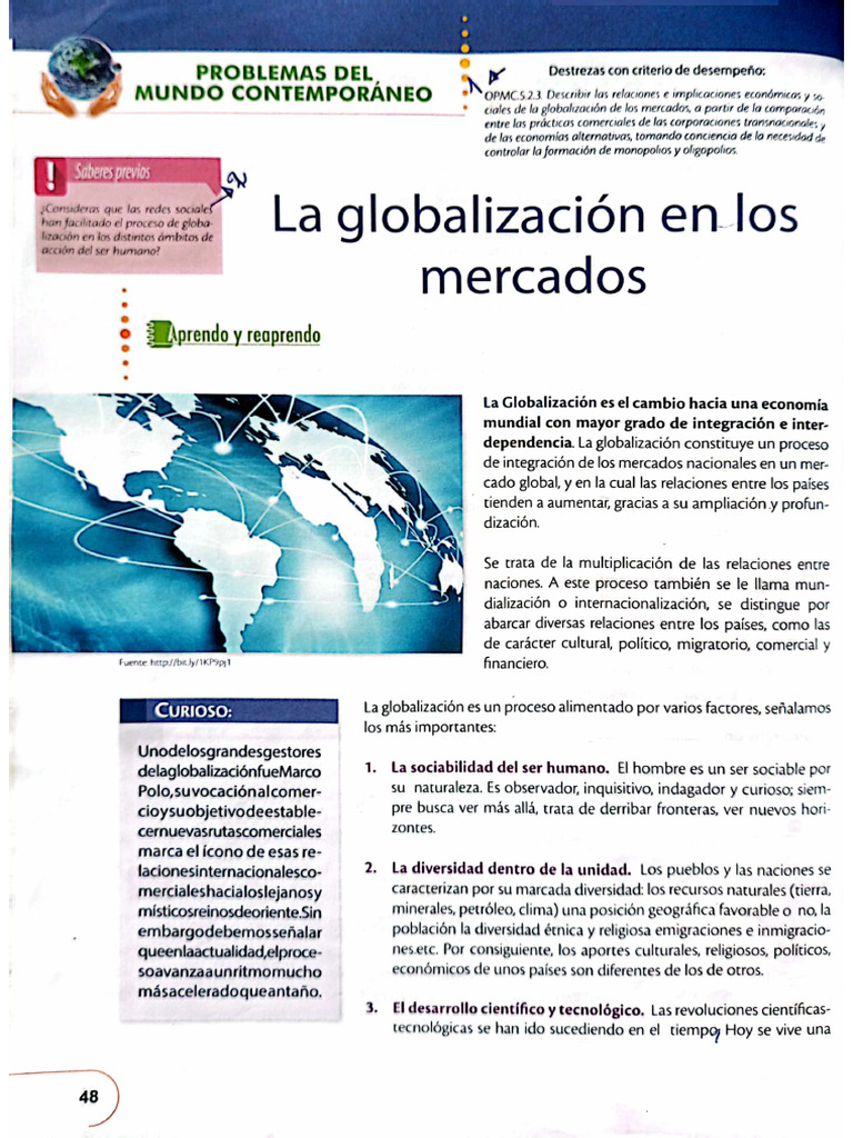 La Globalización de Los Mercados | PDF