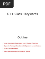 C++ Class