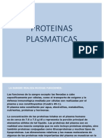 Proteinas Plasmaticas 2011