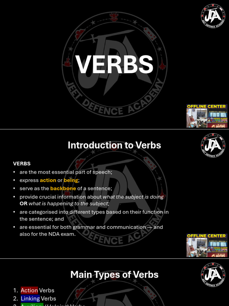 Understanding Verbs in English | PDF | Verb | Grammatical Number