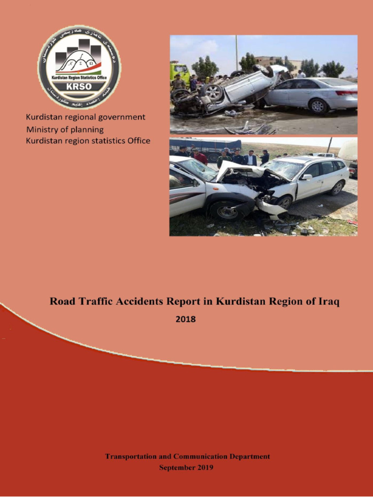 Kurdistan 2018 Traffic Accident Report | PDF | Traffic Collision | Traffic