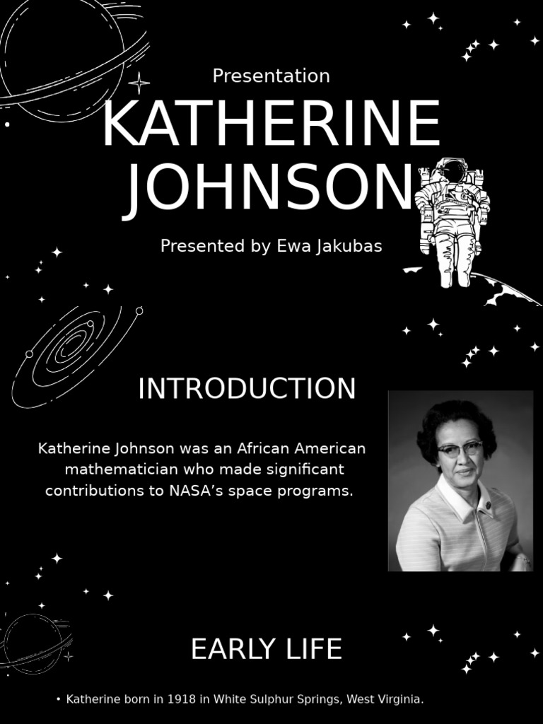 Katherine Johnson: NASA's Trailblazing Mathematician | PDF | Katherine ...