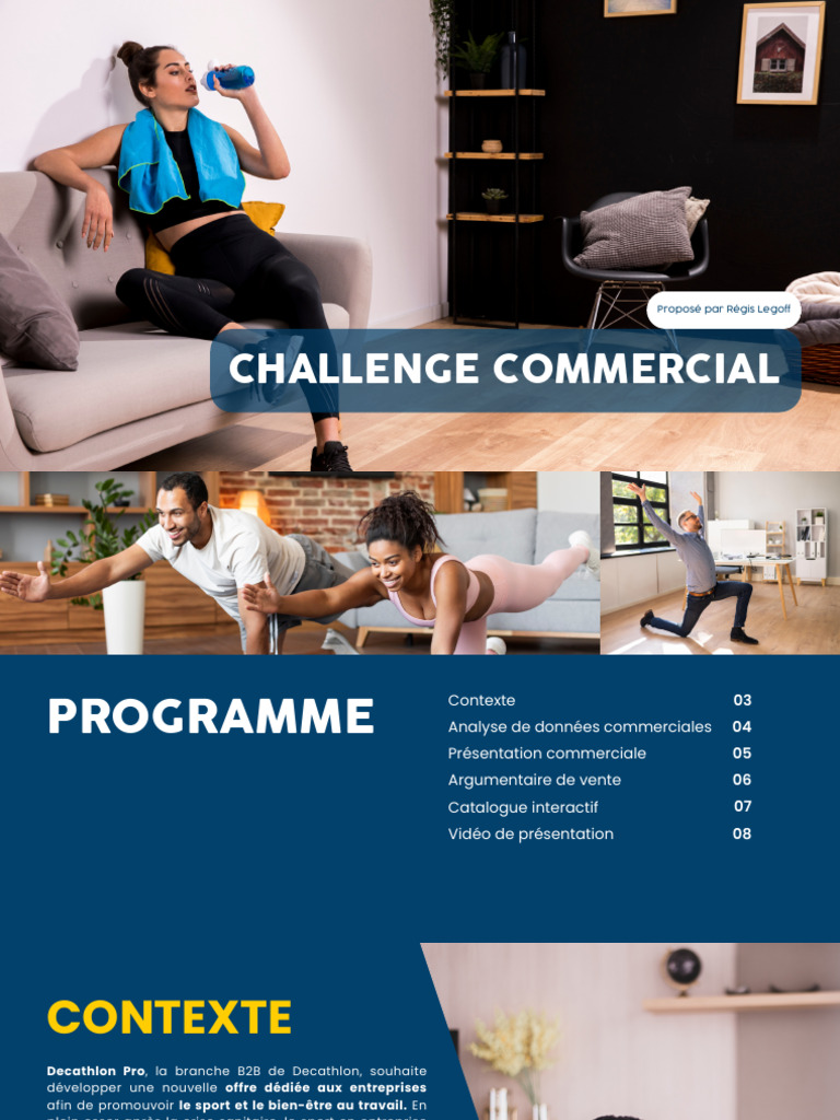 Challenge commercial pour Decathlon Pro | PDF