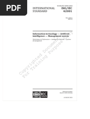 Iso 42001 | PDF