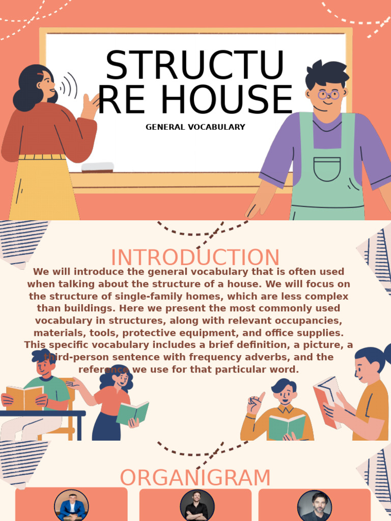 House Structure Vocabulary Guide | PDF | Concrete | Wall