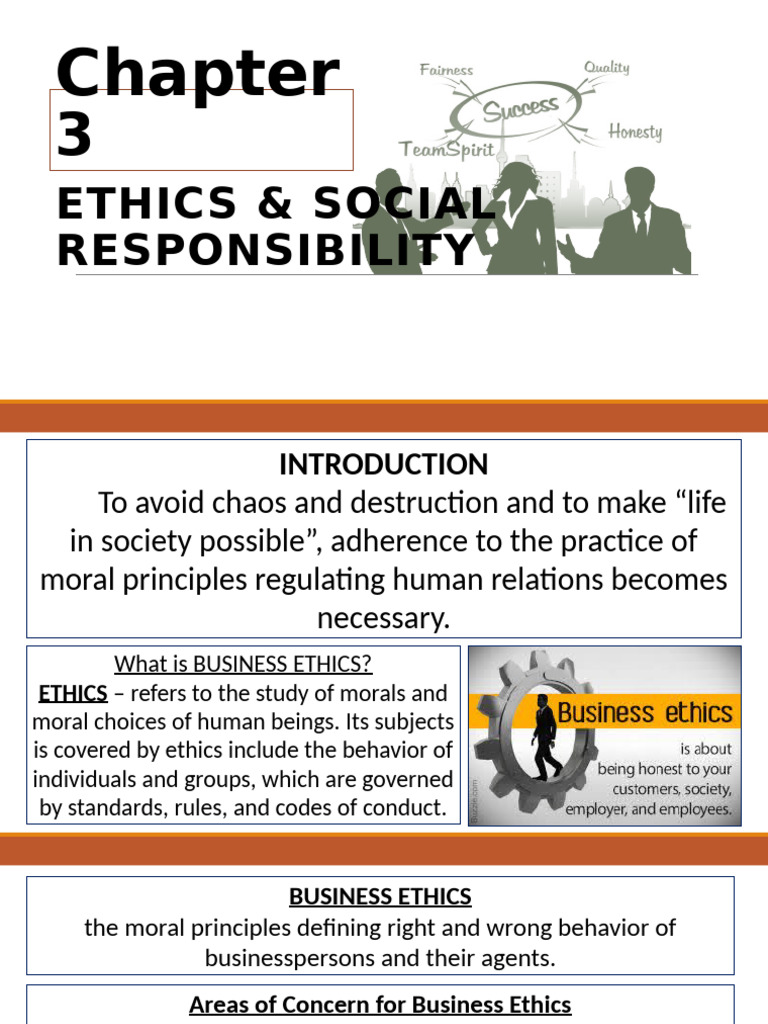 Business Ethics and Social Responsibility | PDF | Business Ethics ...