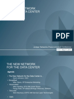 The New Network For The Data Center Juniper