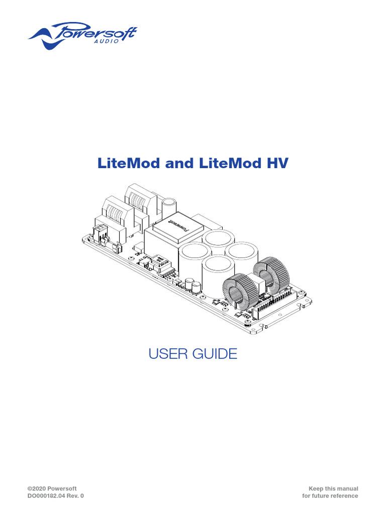 Guide d'utilisation LiteMod HV | PDF | Claquage (électronique ...