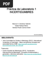 Incertidumbre Tipo A y B en Metrología | PDF | Incertidumbre | Medición